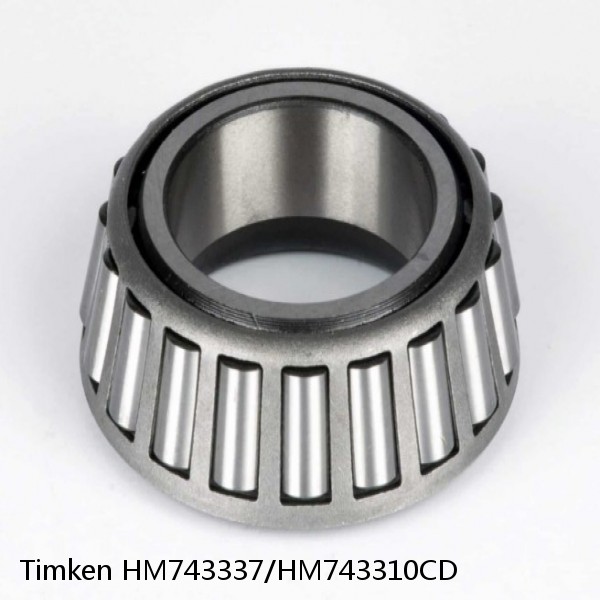 HM743337/HM743310CD Timken Tapered Roller Bearing #1 small image