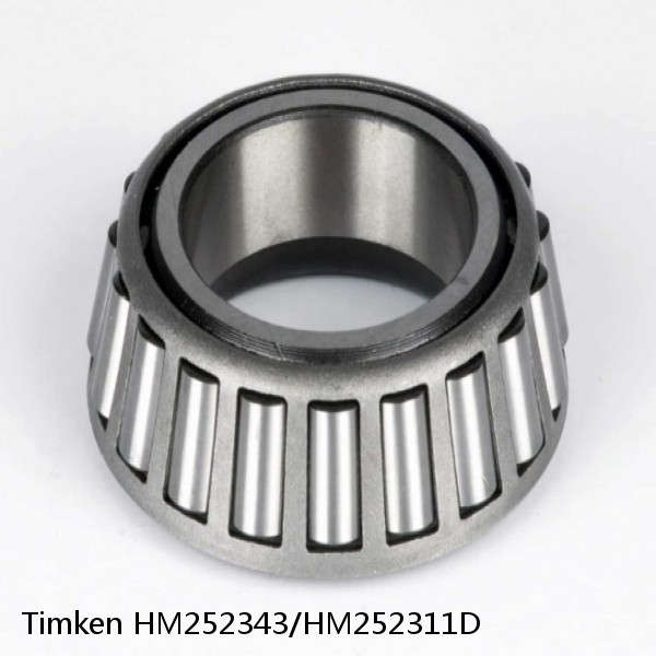 HM252343/HM252311D Timken Tapered Roller Bearing #1 image