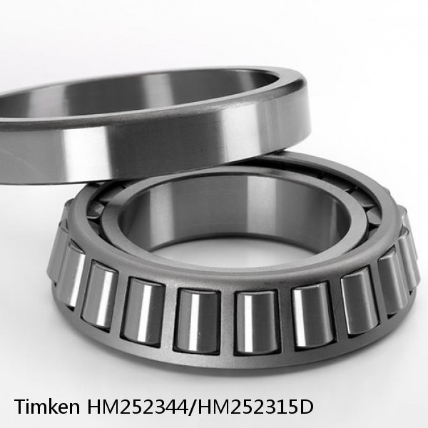 HM252344/HM252315D Timken Tapered Roller Bearing #1 image